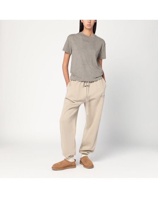 Fear Of God Gray Grey Cotton-blend T-shirt