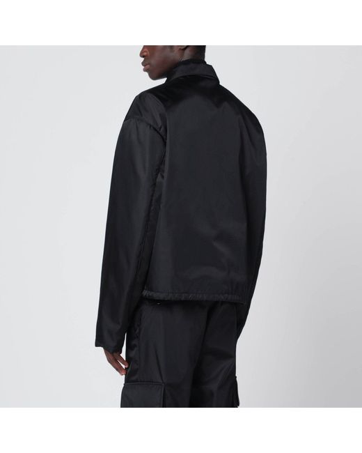 Prada Black Jacket With Zip for men