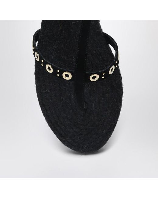 Castaner Brown Low-heeled Pati With Studs