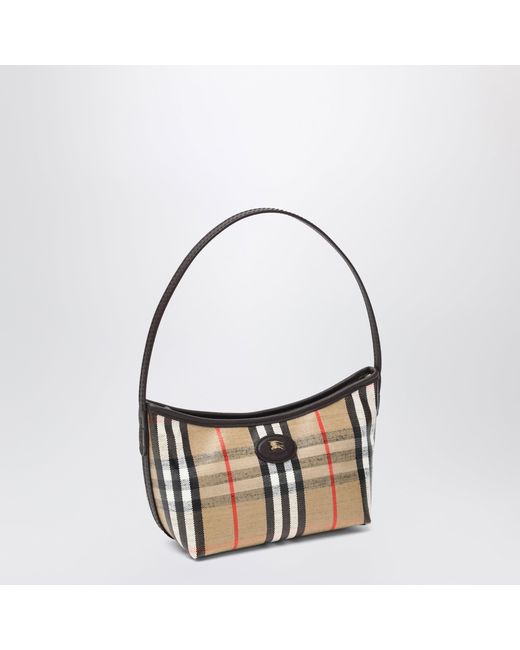 Burberry Metallic Highlands Mini Shoulder Bag