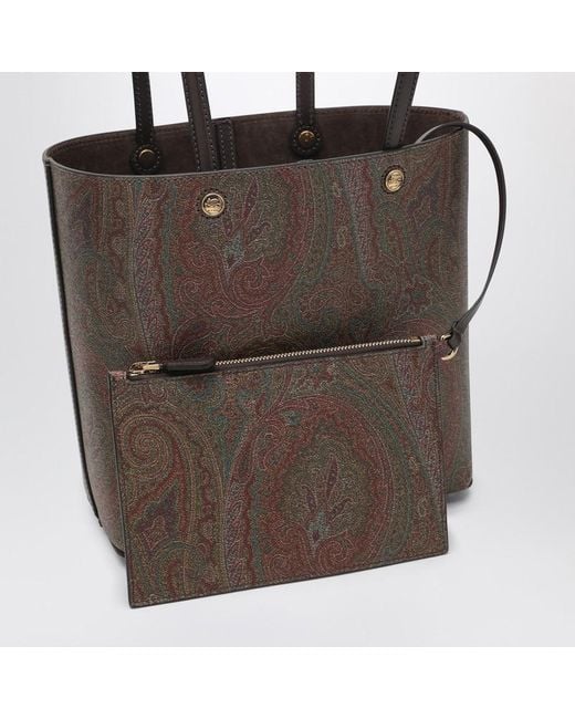 Sac Moyen Essential En Arnica Avec Pochette Etro en coloris Brown