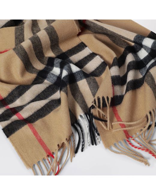 Sciarpa di Burberry in Natural da Uomo