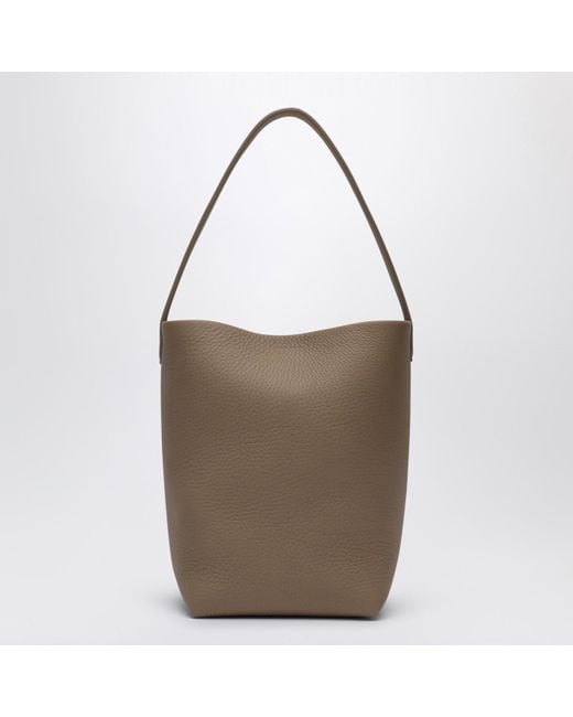 The Row Brown Dark Taupe Small Bag N/S Park Tote