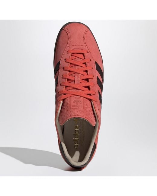 Adidas Originals Red Sneaker Gazelle Indoor Pro Crew/Supplier Colour/Charcoal for men