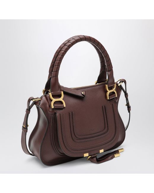 Chloé Brown Small Marcie Handbag