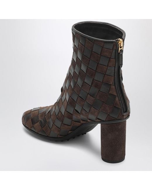 Bottega Veneta Black Atomic Ankle Boots
