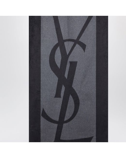 Sciarpa Cassandre di Saint Laurent in Gray