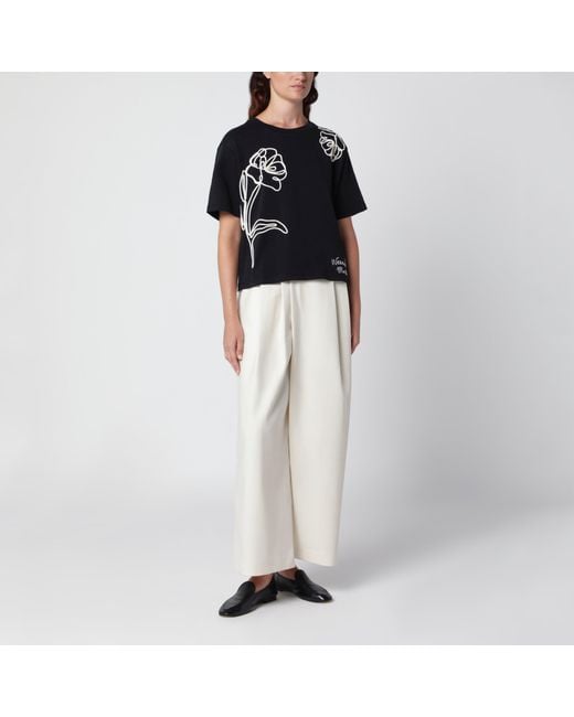 Weekend by Maxmara Black T-Shirt