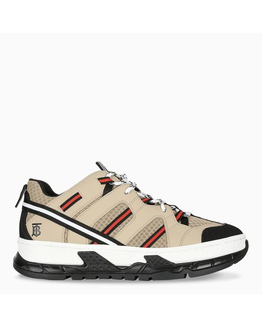 Burberry Natural Union Beige Sneakers for men