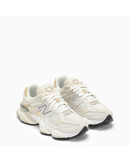 New Balance Low 9060 /cream Trainer in White for Men Lyst UK