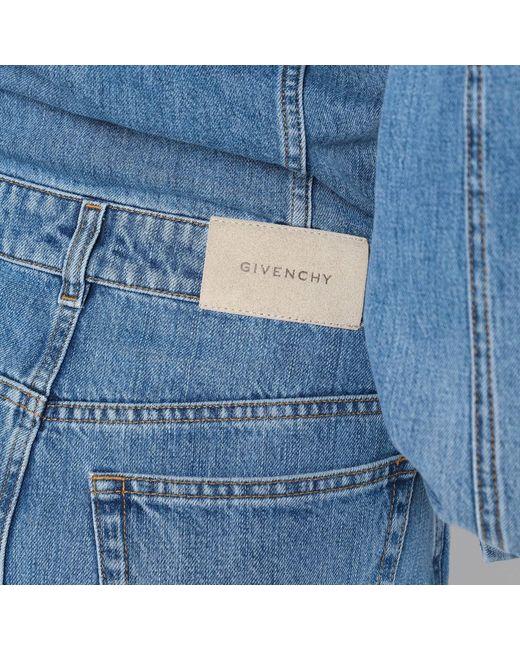 Givenchy Blue Denim Jumpsuit