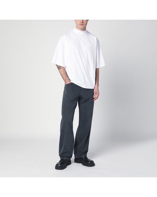 Agolde Gray Jeans In Regenerated Denim for men