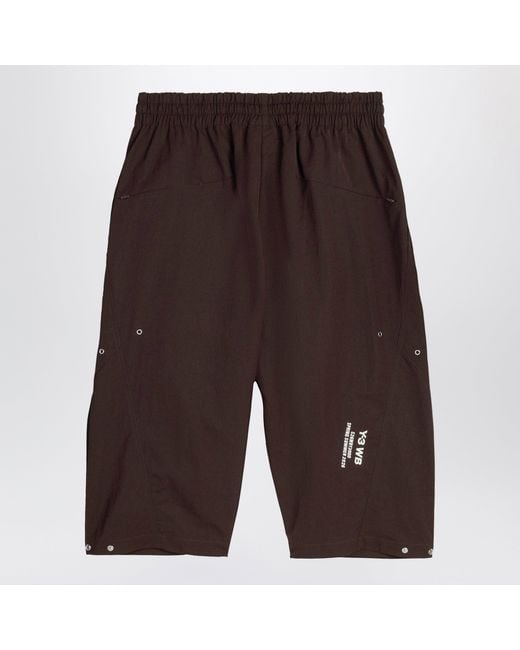 Adidas by Wales Bonner Brown Coffee-Colored Nylon Bermuda Shorts