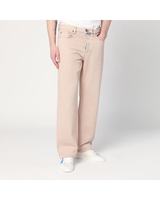 Golden Goose Deluxe Brand Natural Dyed-effect Denim Jeans for men