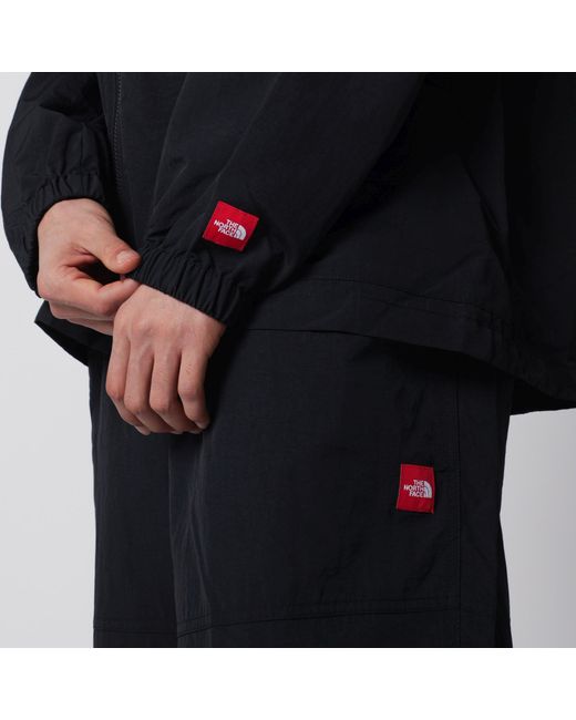 The North Face Black Zip-Up Nylon Jacket for men
