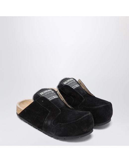 Balenciaga Black Dumbo Sabot for men