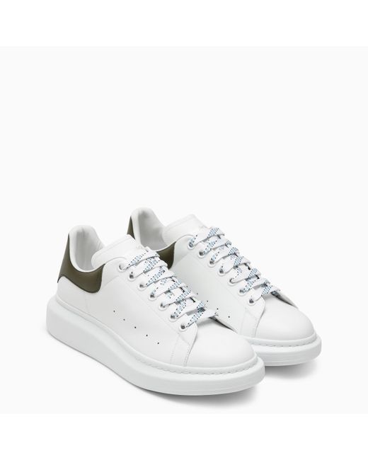 Alexander McQueen White/khaki Oversize Sneakers for men