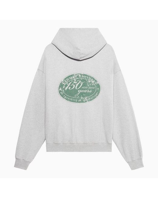 1989 STUDIO Gray Lehman Brothers Hoodie Oatmeal for men