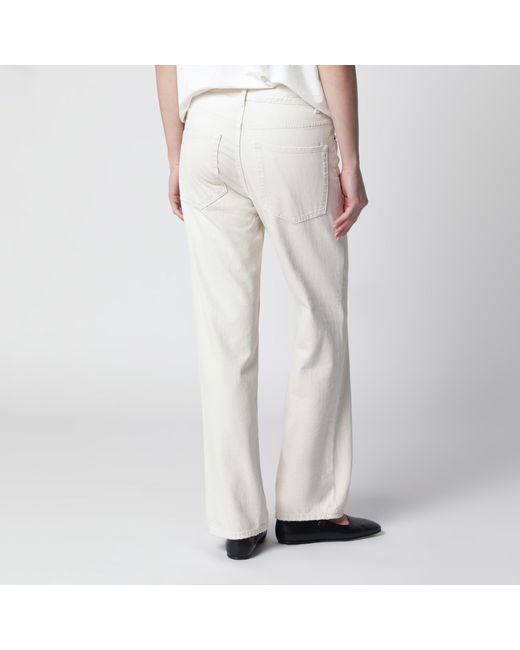 The Row White Fargo Jeans