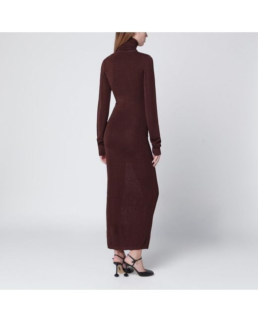 Entire studios Red Turtleneck Dress