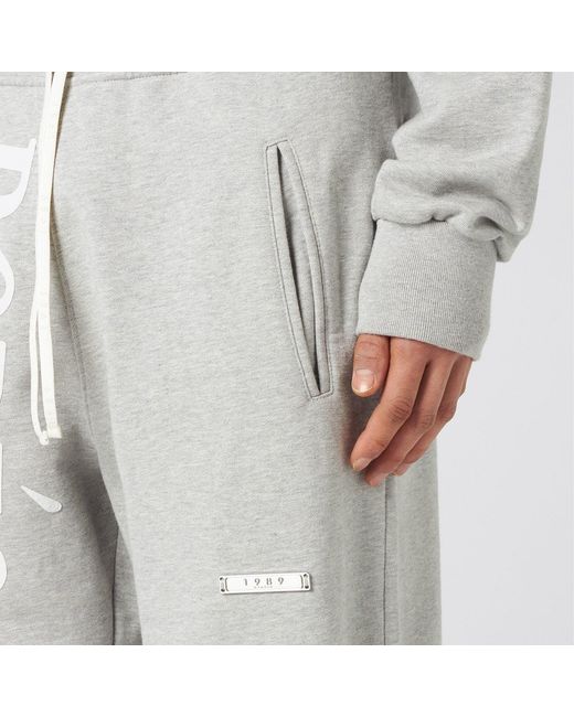 1989 STUDIO Gray Rodeo Melange Tracksuit Trousers for men