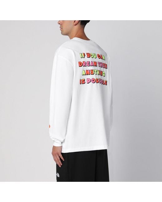 The North Face Weißer Pullover Mit Aufdruck Tnf X Yinka Ilori in White für Herren