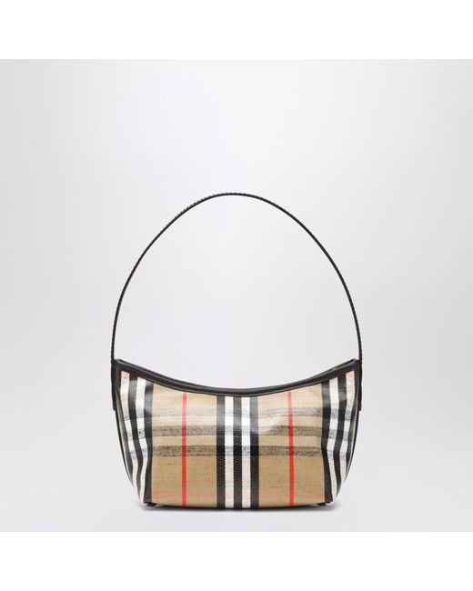Burberry Metallic Highlands Mini Shoulder Bag