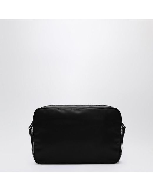 Prada Black Schwarze Umhängetasche Aus Re-Nylon