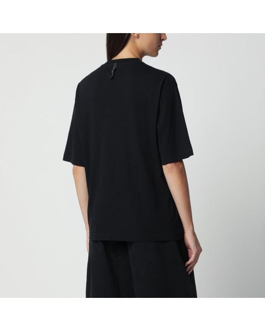 Jacquemus Black Logo-Print T-Shirt