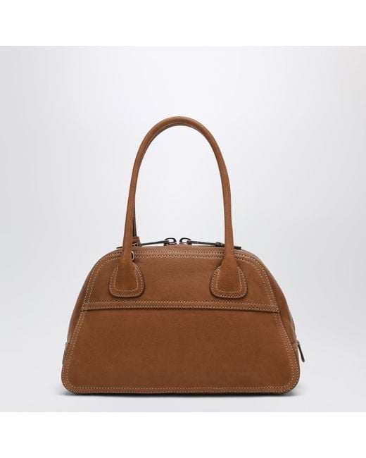 Miu Miu Brown Caramel Vivant Small Nappa Leather Bag