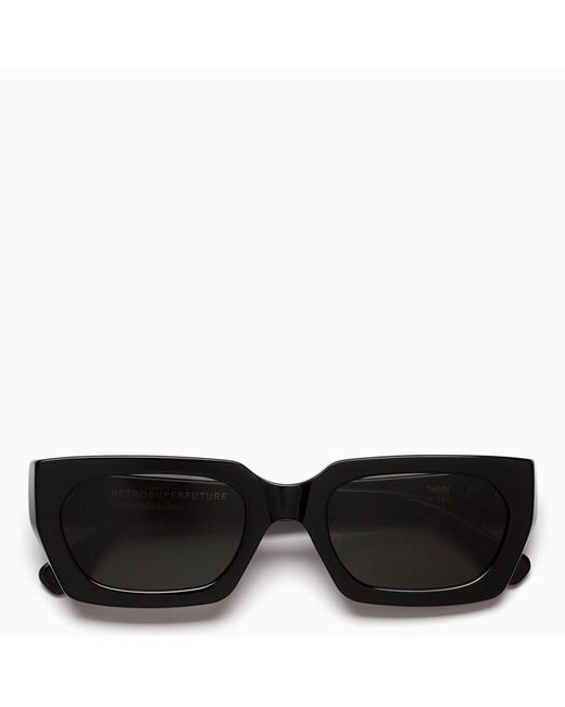 Retrosuperfuture Black Teddy Sunglasses for men