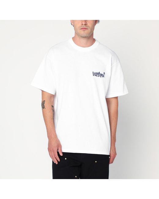 Carhartt White S/S Wiptopia Script T-Shirt for men