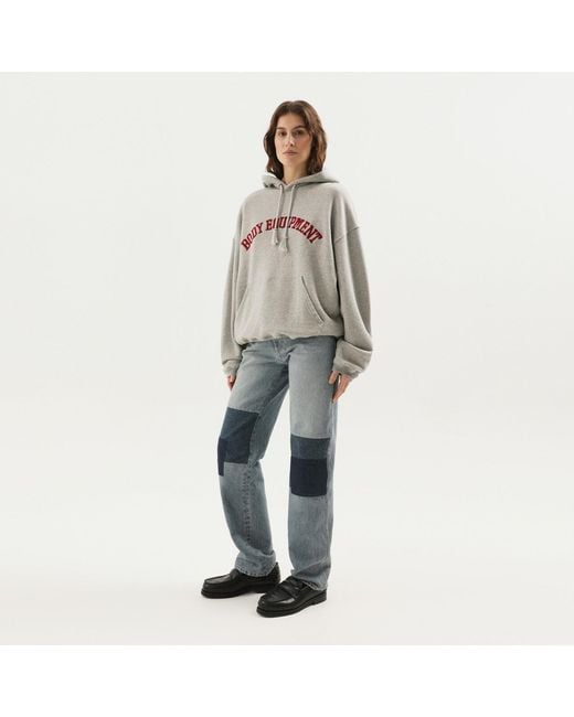 1989 STUDIO Gray Body Equipment Hoodie