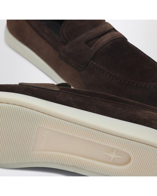 Church's Black Moccasin Otford In Suede for men