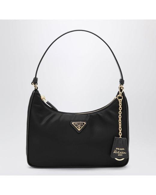 Borsa Re-Edition 2005 di Prada in Black