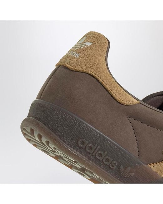 Sneaker gazelle indoor cargo brown/golden beige/cloud white di Adidas Originals da Uomo