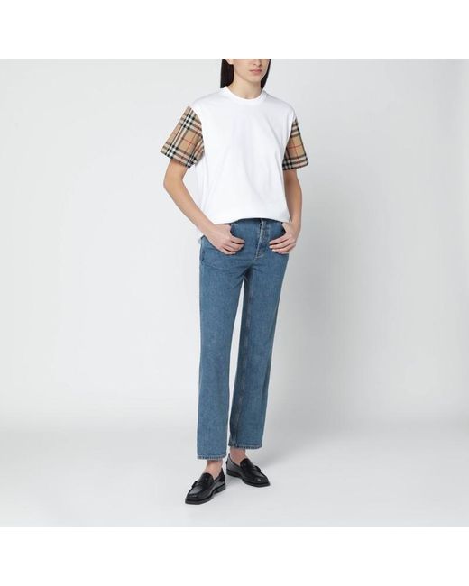 Burberry Blue Medium- Regular-Fit Jeans