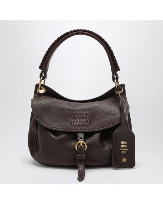 Miu Miu Black Rendez-Vous Radica Lambskin Bag