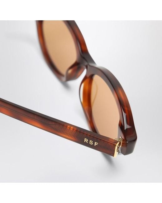 Occhiali da sole parola havana diversa di Retrosuperfuture in Brown da Uomo