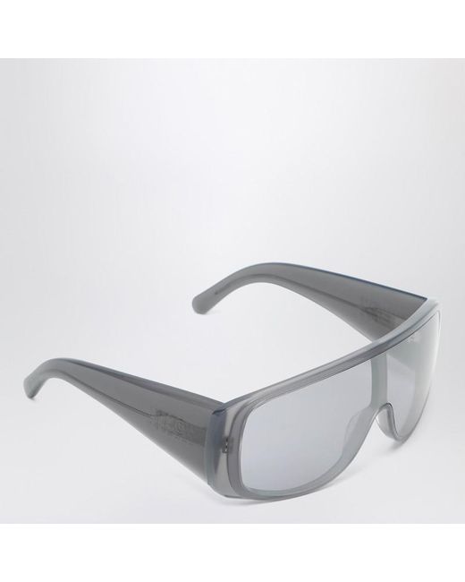 Occhiali da sole mask grigi di Retrosuperfuture in Gray da Uomo