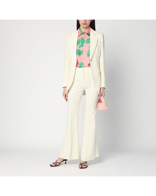 Etro Natural Flared Trousers