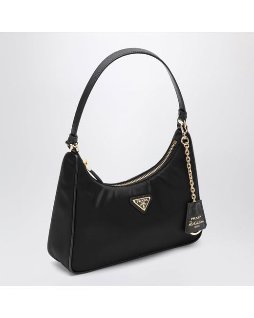 Borsa Re-Edition 2005 di Prada in Black
