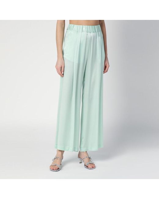 Semicouture Blue Johnny Trousers