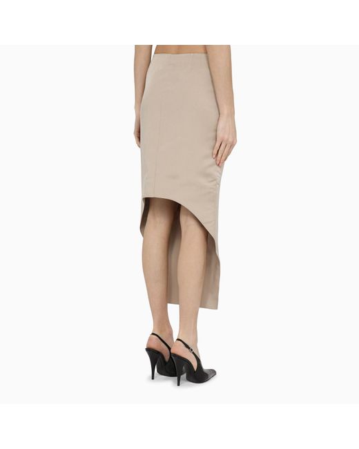Givenchy Natural Silk Double-length Skirt