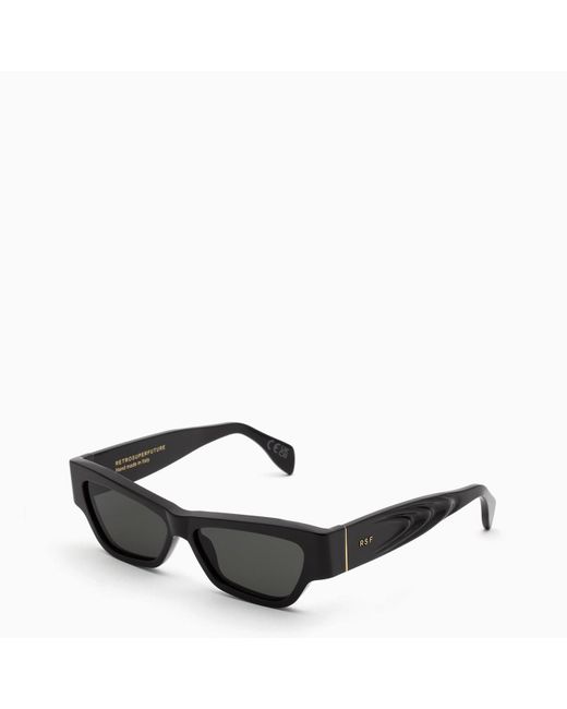 Retrosuperfuture Black Nameko Sunglasses for men
