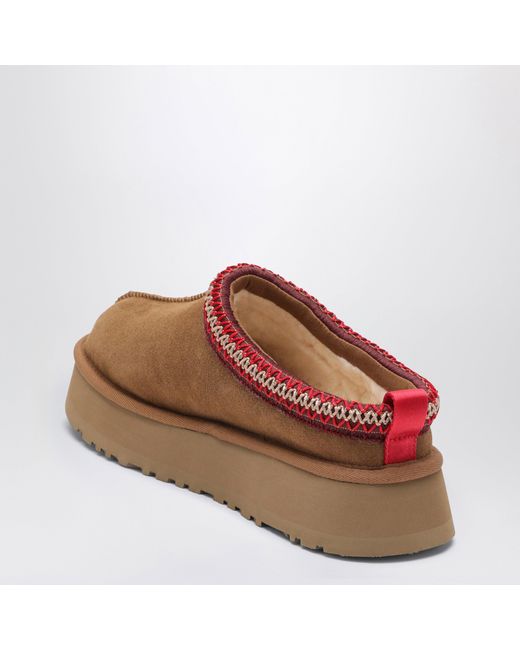 Ugg Brown Tazz Chestnut Suede Slipper