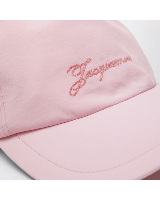 Jacquemus Pink Baluchon Baseball Cap
