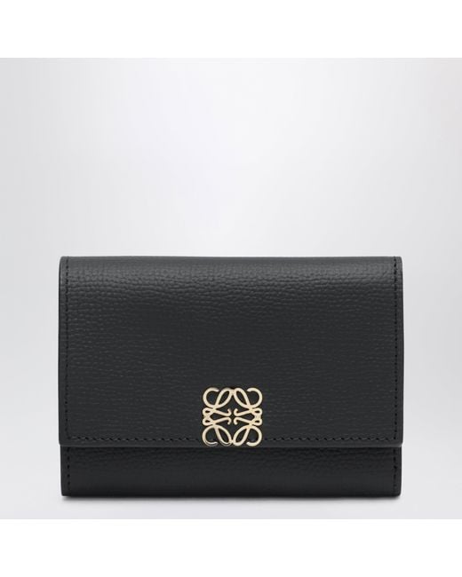 Loewe Black Small Anagram Wallet