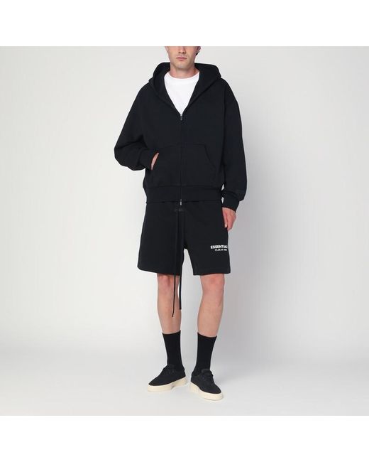 Fear Of God Black Fleece Cotton Sweatshirt With Logo for men