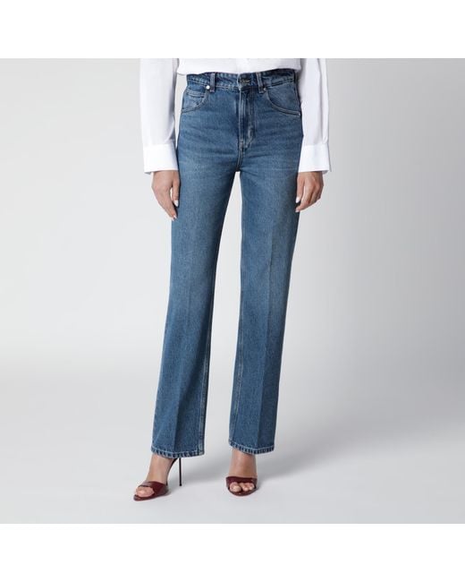Victoria Beckham Blue Julia Jeans